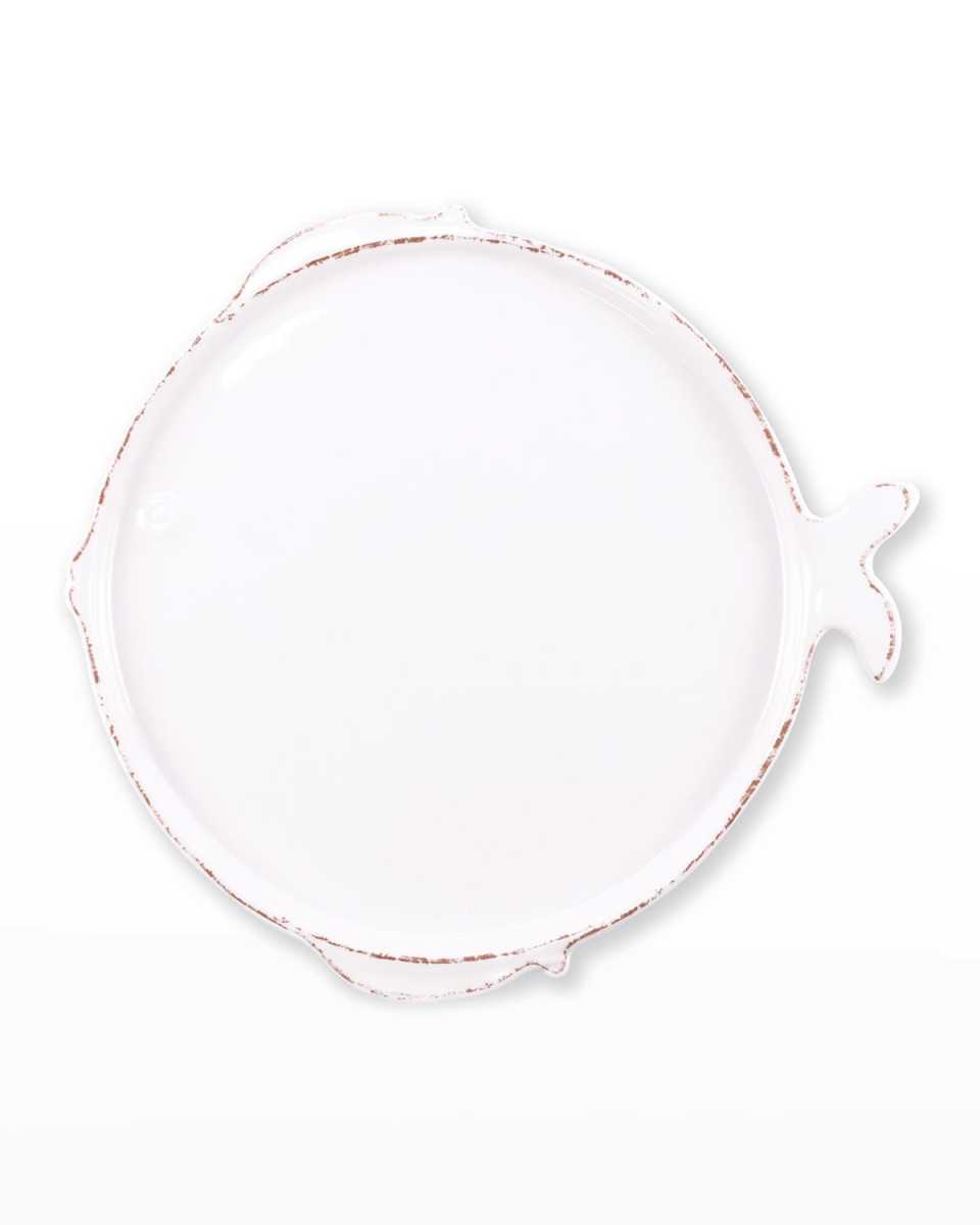 Melamine Lastra Fish Dinner Plate